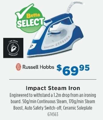 Russell Hobbs Impact Steam Iron