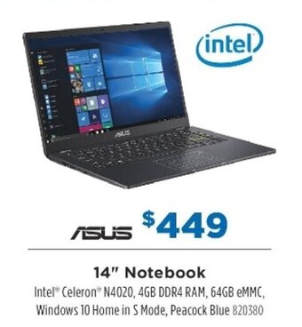 Asus 14" Notebook