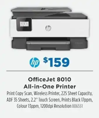HP Office Jet 8010 All-in-One Printer