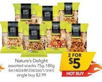 Cheap as Chips Nature's Delight offer