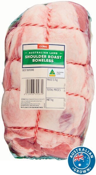 Coles Coles Australian Lamb Boneless Shoulder Roast offer