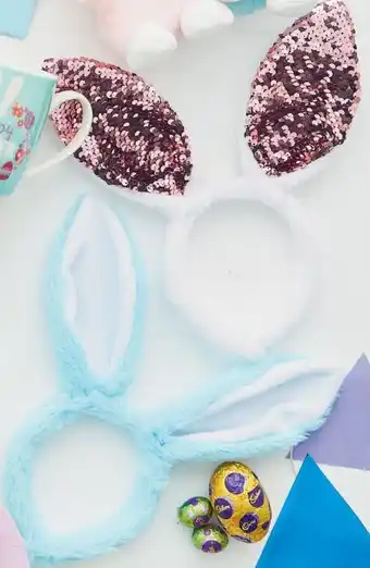 Coles Easter Plush Bunny Ears offer