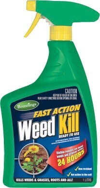 Coles Brunnings Fast Action Weed Kill Ready To Use 1 Litre offer