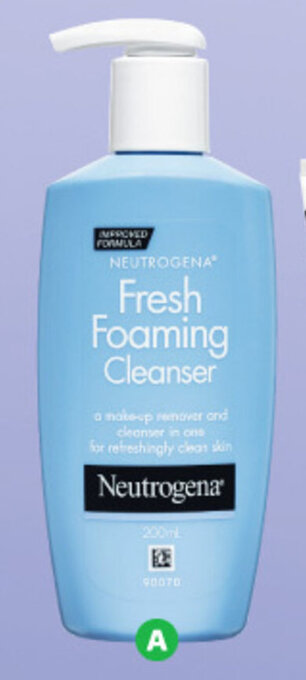 Woolworths Neutrogena Fresh Foaming Cleanser 200ml offer