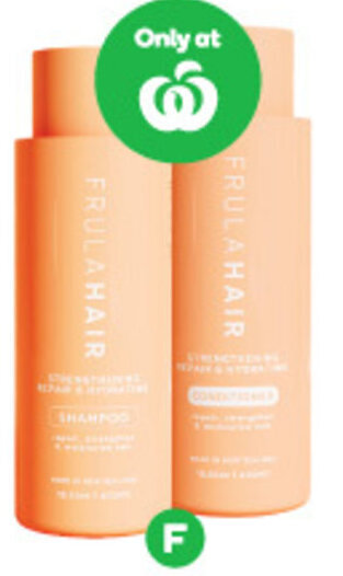 Woolworths Frula Shampoo or Conditioner 400ml offer