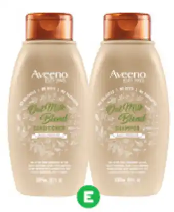Woolworths Aveeno Oat Milk Shampoo or Conditioner 354ml offer