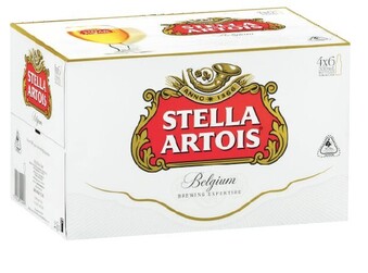 Coles Stella Artois Bottles 24x330mL offer