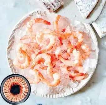 Coles Cooked Prawn Plate 200g Thawed offer