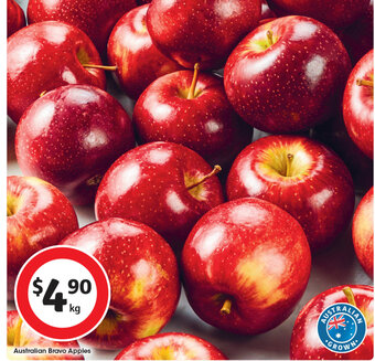 Coles Australian Bravo Apples offer
