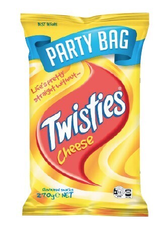 Coles Twisties or Cheetos Party Bag 165g-270g offer