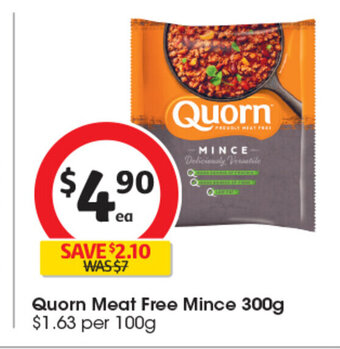 Coles Quorn Meat Free Mince 300g offer