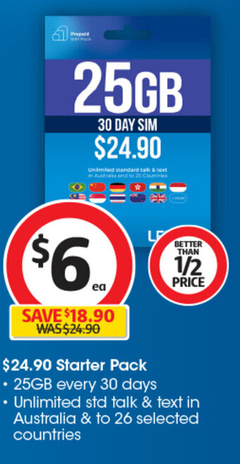 Coles $24.90 Starter Pack offer