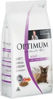 Coles Optimum Dry Cat Food 2kg offer