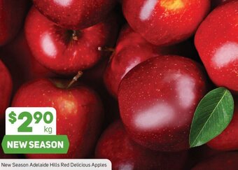 Foodland New Season Adelaide Hills Red Delicious Apples offer