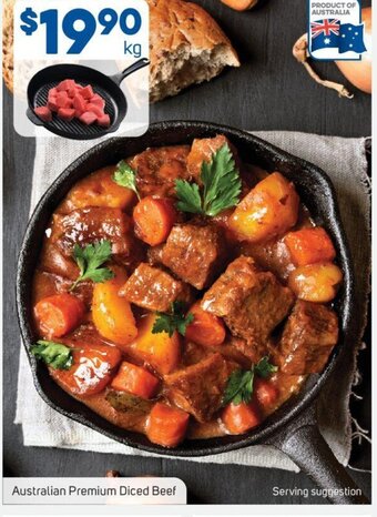 Foodland Australian Premium Diced Beef offer