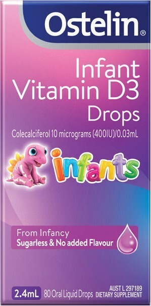 Ostelin infant vitamin d3 drops 2.4ml