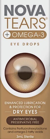 Pharmacist Advice Novatears +omega-3 eye drops 3ml offer