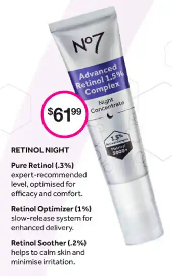 Priceline Retinol Night offer