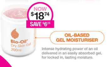 Priceline Bio-Oil Dry Skin Gel 200ml offer