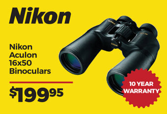 Teds Cameras Nikon Aculon 16x50 Binoculars offer