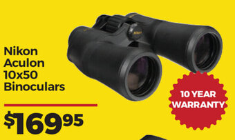 Teds Cameras Nikon Aculon 10x50 Binoculars offer