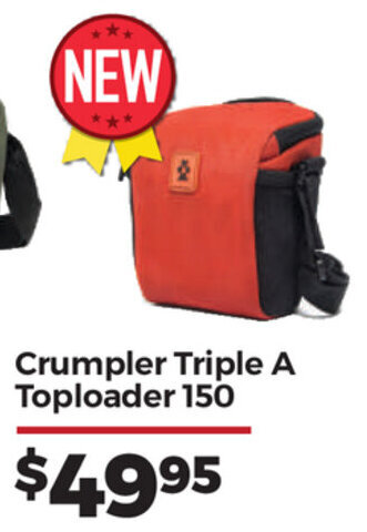 Teds Cameras Crumpler Triple A Toploader 150 offer