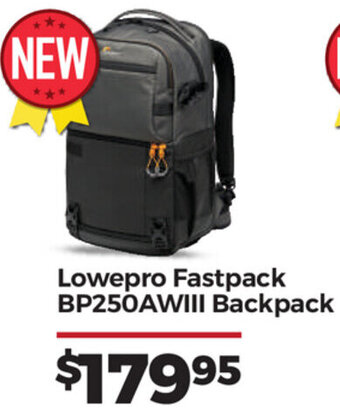 Teds Cameras Lowepro Fastpack BP250AWIII Backpack offer