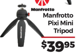 Teds Cameras Manfrotto Pixi Mini Tripod offer