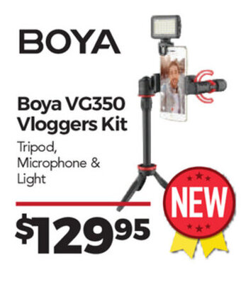 Boya VG350 Vloggers Kit