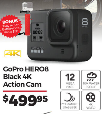 Teds Cameras GoPro HERO8 Black 4K Action Cam offer