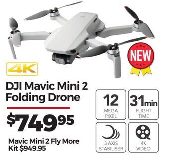 Teds Cameras DJI Mavic Mini 2 Folding Drone offer