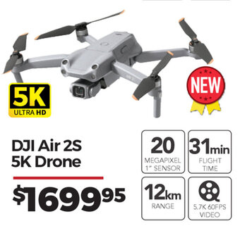 Teds Cameras DJI Air 2S 5K Drone offer