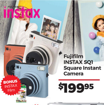 Teds Cameras Fujifilm INSTAX SQ1 Square Instant Camera offer