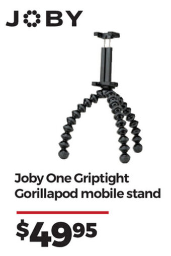 Teds Cameras Joby One Griptight Gorillapod Mobile Stand offer