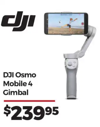 Teds Cameras DJi Osmo Mobile 4 Gimbal offer