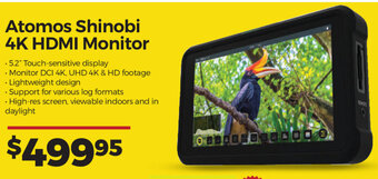 Teds Cameras Atomos Shinobi 4K HDMI Monitor offer