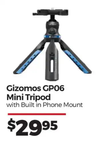 Teds Cameras Gizomos GP06 Mini Tripod offer