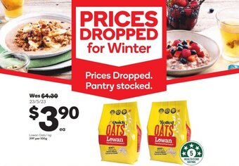 Lowan Oats 1 kg