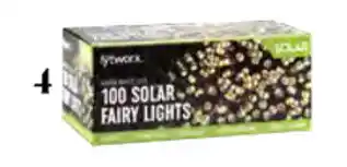 Lyworx 2 Function Solar LED Fairy Lights in Warm White