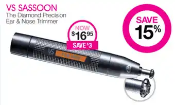 Priceline VS Sassoon Ear & Nose Trimmer offer