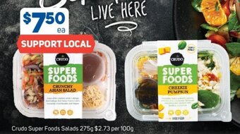 Crudo Super Foods Salads 275g