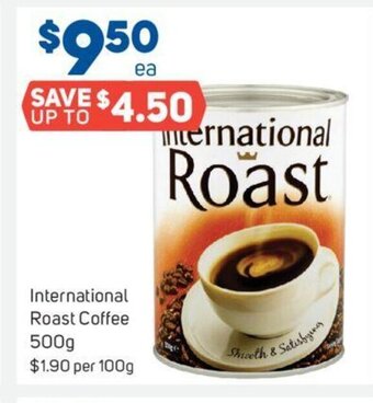 Foodland International Roast Coffee 500g offer