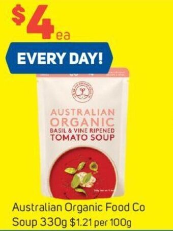 Foodland Australian Organic Food Co Soup 330g offer