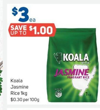 Koala Jasmine Rice 1kg