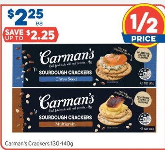 Carman's Crackers 130-140g