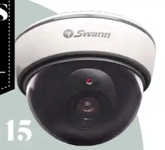Bunnings Swann Dome Imitation Camera with Flashing Light offer