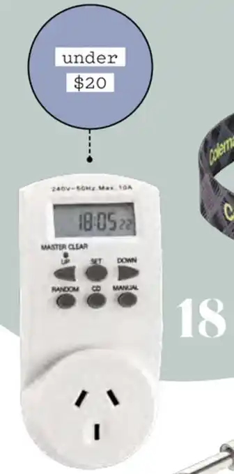 Bunnings Arlec 24 Hour/7 Day Digital Timer offer