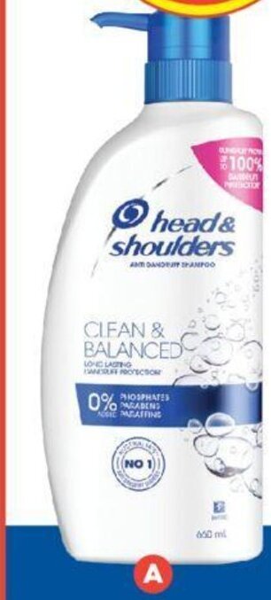 Foodland Head & Shoulders Shampoo or Conditioner 660ml offer