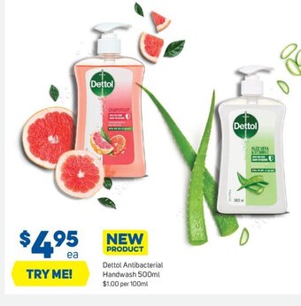 Foodland Dettol Antibacterial Handwash 500ml offer