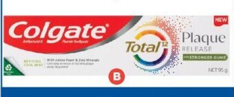 Foodland B. Colgate Total Plaque Release Toothpaste 95g offer